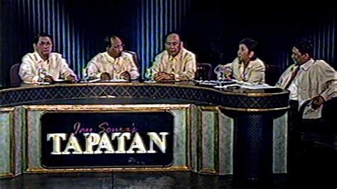 190 tapatan|Tapatan with Jay Sonza .